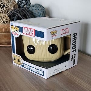 🌱☕ Marvel Groot Ceramic Mug by Funko – 17oz – New in Box - Avengers